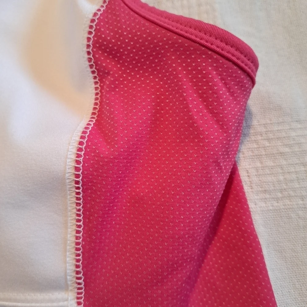 Old Navy women's size XL pink & white racerback tank top - Picture 7 of 7